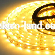 Светодиодная лента теплый белый цвет B-LED 3528-60 R IP65 герметичная, 1м